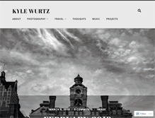 Tablet Screenshot of kylewurtz.com